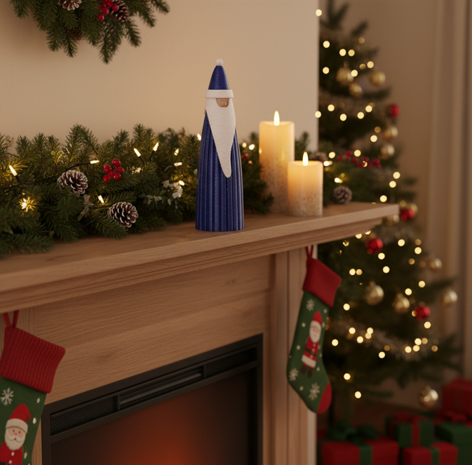 Nikolausfigur - nachhaltig und dekorativ